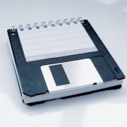 Diskette als Notizblock Diskette als Notizblock