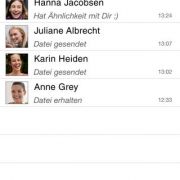 2013 wurde Joyn nach zweijähriger Verspätung veröffentlicht. Joyn sendet Fotos, Videos sowie Dateien. Gruppenchats sind möglich. 2013 wurde Joyn nach zweijähriger Verspätung veröffentlicht. Joyn sendet Fotos, Videos sowie Dateien. Gruppenchats sind möglich.