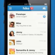 Hike ist eine kostenlose App für Android, iOS und Windows Phone und versendet Nachrichten und verschickt Fotos, Sprachaufnahmen und Videos. Hike ist eine kostenlose App für Android, iOS und Windows Phone und versendet Nachrichten und verschickt Fotos, Sprachaufnahmen und Videos.
