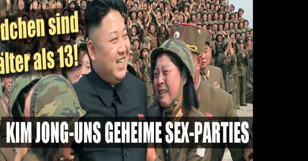Kim Jong Uns Brisantes Vergn Gen Nordkoreas Sex Parties Mit