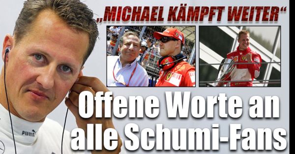 Michael Schumacher aktuell: "Schumi kämpft weiter!" Die F1-Fans