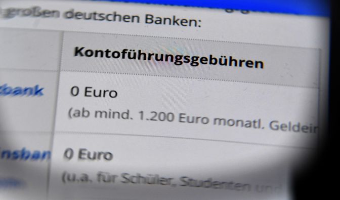 Steigende Konto-Gebühren