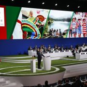 Die Fußball-WM 2026 wird in den USA, Kanada und Mexiko stattfinden. Die Fußball-WM 2026 wird in den USA, Kanada und Mexiko stattfinden.