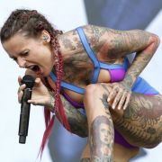 Jennifer Weist gibt beim Konzert Vollgas. Jennifer Weist gibt beim Konzert Vollgas.