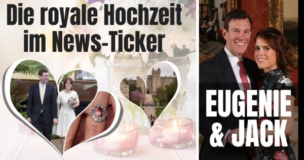 Fur Harry Und Meghan Eugenie Soll Ihre Hochzeit Verschieben
