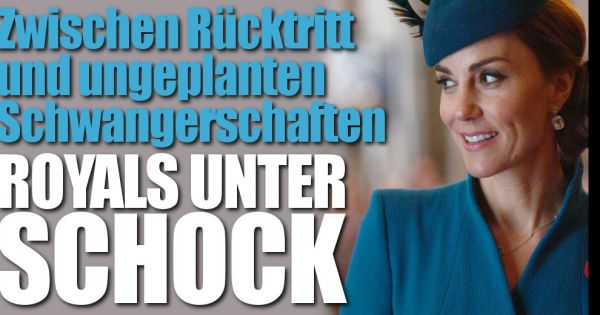 Kate Middleton, Prinzessin Madeleine, Queen Elizabeth II.: Zwischen Rücktritt und ungeplanten Schwangerschaften: Royals unter Schock - news.de