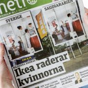 Bericht einer schwedischen Zeitung: Ikea hat aus der saudi-arabischen Version des neuen Ikea-Katalogs Frauenbilder wegretuschiert. Bericht einer schwedischen Zeitung: Ikea hat aus der saudi-arabischen Version des neuen Ikea-Katalogs Frauenbilder wegretuschiert.