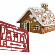 Blitzschnell ausstechen, zusammenstecken, verzieren - und schon ist das selbstgebackene Pfefferkuchenhaus mit den CutterKit Ausstechformen fertig. Blitzschnell ausstechen, zusammenstecken, verzieren - und schon ist das selbstgebackene Pfefferkuchenhaus mit den CutterKit Ausstechformen fertig.