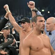 Das Publikum empfand den Sieg von Marco Huck (hinten) nicht so klar wie die Punktrichter. Das Publikum empfand den Sieg von Marco Huck (hinten) nicht so klar wie die Punktrichter.