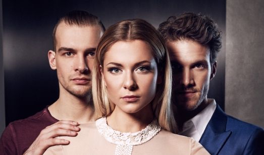 Die Gesichter des GZSZ-Jubiläums: Eric Stehfest, Valentina Pahde und Thaddäus Meilinger.