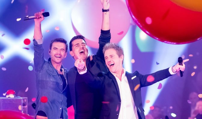 Florian Silbereisen und seine Band KLUBBB3.