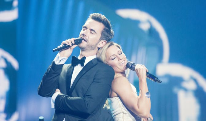 Helene Fischer und Florian Silbereisen im Duett.