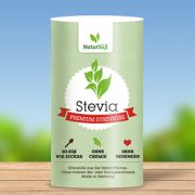 Kalorienarm, zahnfreundlich und leicht dosierbar - NaturSüß Stevia Streusüße ist die perfekte Alternative zu Zucker und Süßstoffen. Kalorienarm, zahnfreundlich und leicht dosierbar - NaturSüß Stevia Streusüße ist die perfekte Alternative zu Zucker und Süßstoffen.
