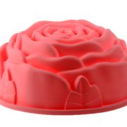 Köstlichkeit für Gaumen und Auge: Die Silikonbackform in Form einer Rose macht aus der Kaffeetafel ein Blumenbeet. Köstlichkeit für Gaumen und Auge: Die Silikonbackform in Form einer Rose macht aus der Kaffeetafel ein Blumenbeet.