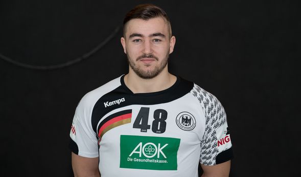 Kreisläufer Jannik Kohlbacher von der HSG Wetzlar hat seinen Stammplatz in der deutschen Handball-Nationalmannschaft sicher.