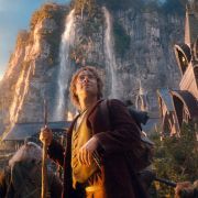 Martin Freeman als Bilbo Baggins in einer Szene des Kinofilms Der Hobbit: Eine unerwartete Reise. Martin Freeman als Bilbo Baggins in einer Szene des Kinofilms Der Hobbit: Eine unerwartete Reise.