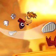Ohne Slapstick kommt Rayman Origins nicht aus. Das macht beim Spielen richtig gute Laune. Ohne Slapstick kommt Rayman Origins nicht aus. Das macht beim Spielen richtig gute Laune.