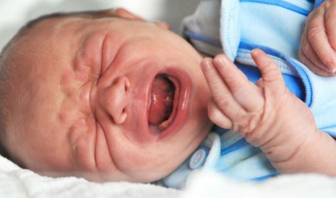 Paisley hatte eine viel größere Zunge als normale Babys.