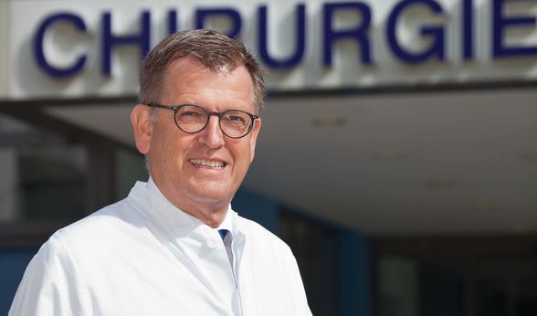 Prof. Tim Pohlemann, Direktor der Klinik für Unfall-, Hand- und Wiederherstellungschirurgie des Universitätsklinikum des Saarlandes.