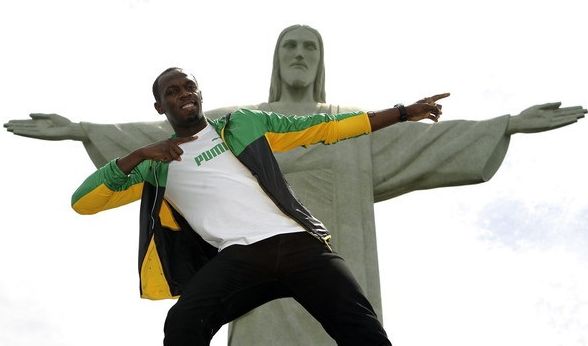 Usain Bolt hat schon die ganze Welt bereist.
