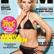 Verrät in der September-Ausgabe der FHM fast alles: Annica Hansen. Verrät in der September-Ausgabe der FHM fast alles: Annica Hansen.