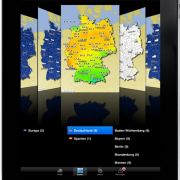 Apps gibt es für jede smarte Hardware - hier ein Beispiel einer Wetter-App von wetter.com fürs iPad. Apps gibt es für jede smarte Hardware - hier ein Beispiel einer Wetter-App von wetter.com fürs iPad.