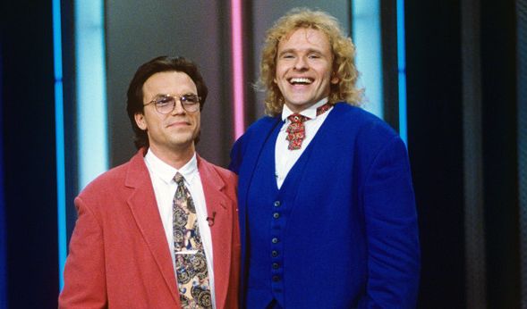 Wolfgang Lippert und Thomas Gottschalk moderierten beide
