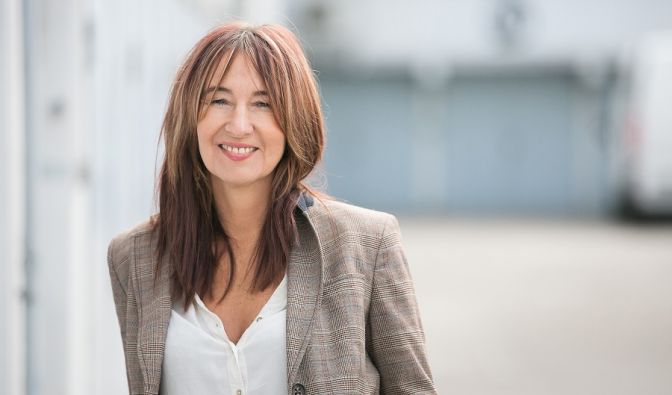 Yvonne Firdaus, Geschäftsführerin der Coworking Space GarageBilk in Düsseldorf.