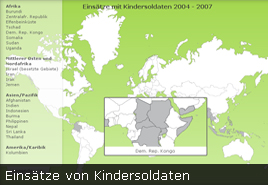 Kindersoldaten im Einsatz