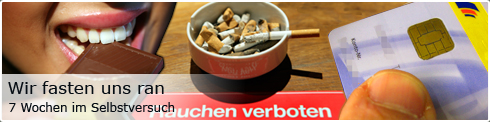 Wir fasten uns ran