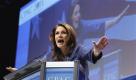 Ausgeschieden: Tea-Party-Kandidatin Michele Bachmann ähnelt Sarah Palin nicht nur optisch, sondern auch in ihren politischen Positionen. Anti-Abtreibung, Anti-Einwanderung, Anti-Gesundheitsreform - wegen ihrer radikalen Ansichten galt die Abgeordnete lange als Außenseiterin. Bei einer Testabstimmung in Iowa Mitte August 2011 gewann sie zwar die meisten Stimmen, rutschte dann jedoch wieder auf die hinteren Plätze in der Wählergunst ab. Foto: dapd