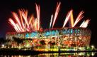 Eine olympische Eröffnungs- oder Schlussfeier ohne Feuerwerk? Das Internationale Olympische Komitee will tatsächlich prüfen, ob es aus Umweltschutzgründen auf diesen zeremoniellen Teil in Zukunft verzichten will.  Foto: dpa