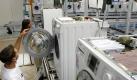 Produktion von Waschmaschinen auf dem Band der BSH Bosch und Siemens Hausgeräte GmbH in Nauen. Foto: dpa