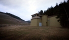 Der Eingang zum ehemaligen Regierungsbunker in Marienthal in der Eifel. Foto: ddp