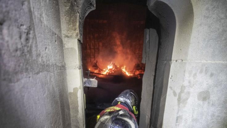 Das Holz in Notre-Dame war durch sein Alter sehr trocken und damit leicht brennbar.