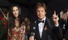 Auch Sir Paul McCartney war zu den Golden Globes gekommen, gemeinsam mit Nancy Shevell. Foto: dpa