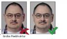 Verschmutzte oder farbstichige Fotos nehmen die Behörden nicht an. Foto: Bundesdruckerei