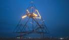 Sind Sie schwindelfrei? Der Tetraeder in Bottrop bietet in 60 Metern Höhe einen Blick über das Ruhrgebiet. Foto: SRT-Archivbild