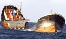 Die «Prestige» sank am 19. November 2002 vor der Küste Spaniens. Der Öltanker verursachte eine der größten Ölkatastrophen, 64.000 Tonnen Schweröl liefen aus dem Schiff aus und verseuchten die Küsten Spaniens und Frankreichs. Das Schiff wurde aufs offene Meer geschleppt, wo es sank. Heute liegt es in 3600 Metern Tiefe.  Foto: dpa
