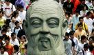 Lotto spielen wird in China philosophisch: Auf ihren Spielscheinen können Chinesen nun Weisheiten des Nationalphilosophen Konfuzius lesen und sich so auch beim Glücksspiel bilden. Foto: ap