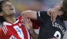 Ein Spiel ohne Höhepunkte und Sieger: Paraguay reichte es. Die Südamerikaner stehen nach dem 0:0 gegen Neuseeland im Achtelfinale. Foto: ap