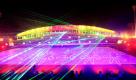 Eine Lasershow ist während der Feierlichkeiten zum Ende der Southeast Asian Games in Vientiane, Laos, zu sehen.
 Foto: ap