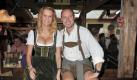 Die Ex-Freundin von Oliver Pocher, das Model Monica Ivancan, strahlte mit ihrer Begleitung um die Wette.  Foto: dpa