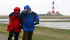 Zwar bleibt es bei den milden Temperaturen der vergangenen Tage. Wer an der Nordsee wohnt, muss sich allerdings auf einOrkantief einstellen.
 Foto: dpa