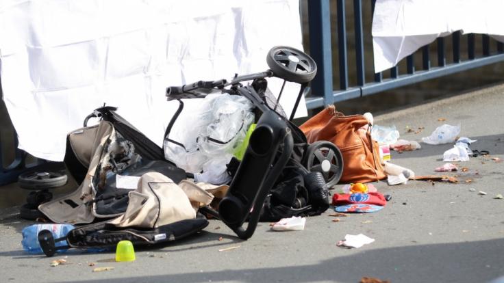 In London kollidierte ein Auto mit einer Mutter und deren Kinderwagen. (Symbolfoto)