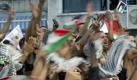 Palästinenser demonstrieren in Ramallah für einen eigenen Staat. Touristen sollten diese Kundgebung zur eigenen Sicherheit meiden. (Bild: dpa) Foto: dpa