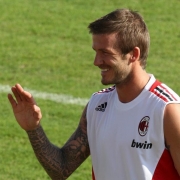 Wanderzirkus David Beckham erreicht Hannover (Foto)