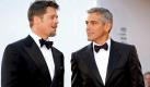 Wir sind Showbiz-Freunde, wir sind keine wirklichen Freunde, sagen Brad Pitt und George Clooney. (Foto)