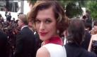 Milla Jovovich auf dem Roten Teppich bei den Filmfestspielen in Cannes. Foto: news.de/L'Oreal