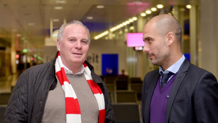 In einem freundschaftlichen Treffen mit Pep Guardiola soll Uli Hoeneß bereits den Namen des neuen Trainers offenbart haben.